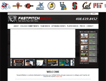 Tablet Screenshot of fastpitchmedia.tv
